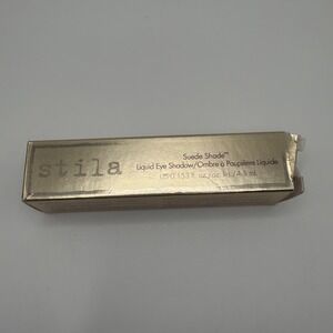 Stila Suede Shade Sheer Pewter Liquid Eye Shadow 4.5mL New